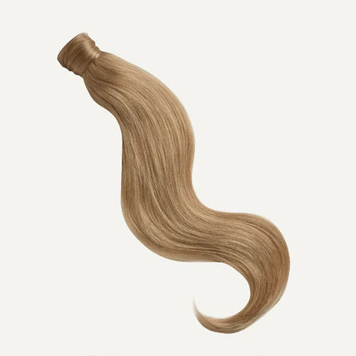 Extensii Coada Amme - Nuanta Vanilla Blond, Par Drept